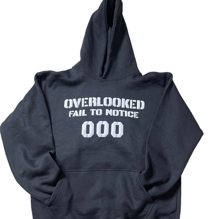 Black Overlooked Hoodie