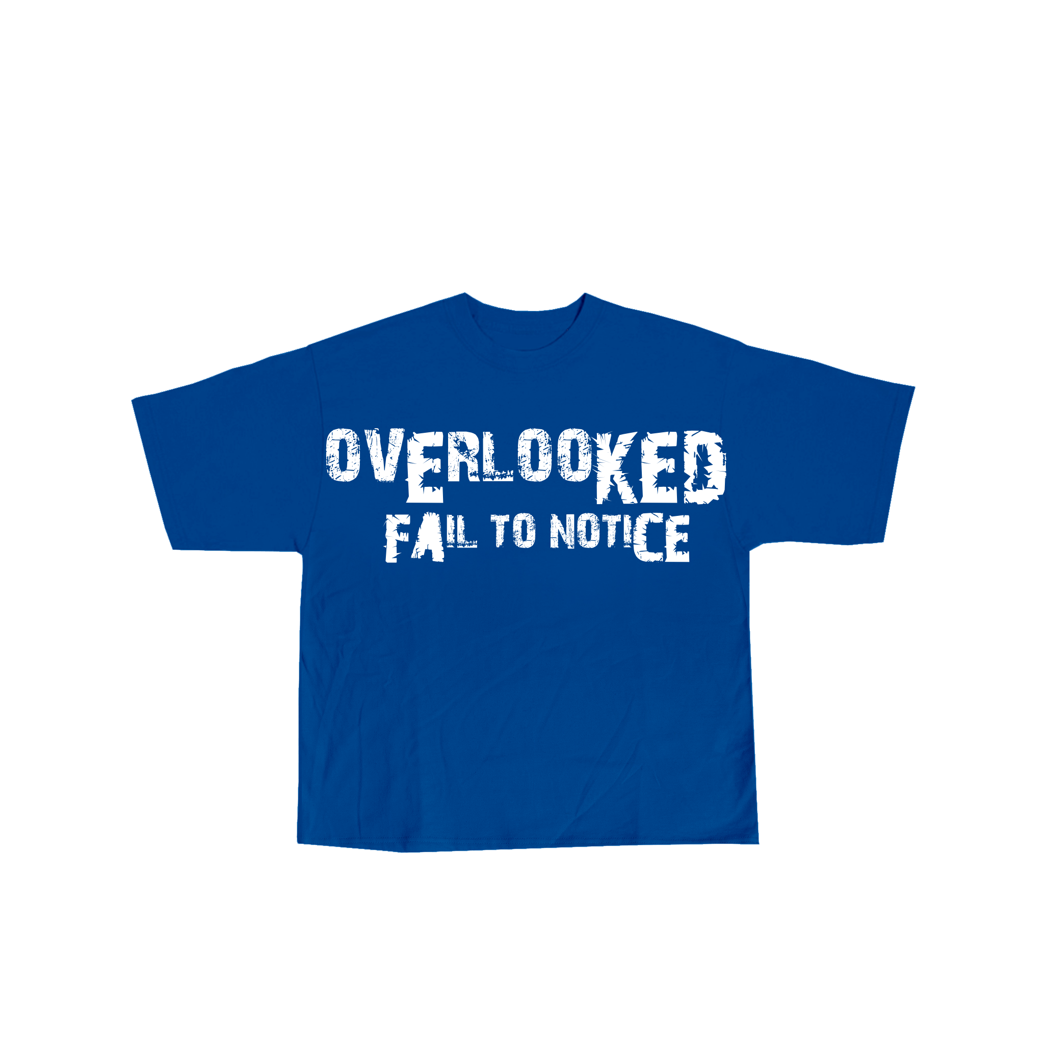 Blue Overlooked Tee