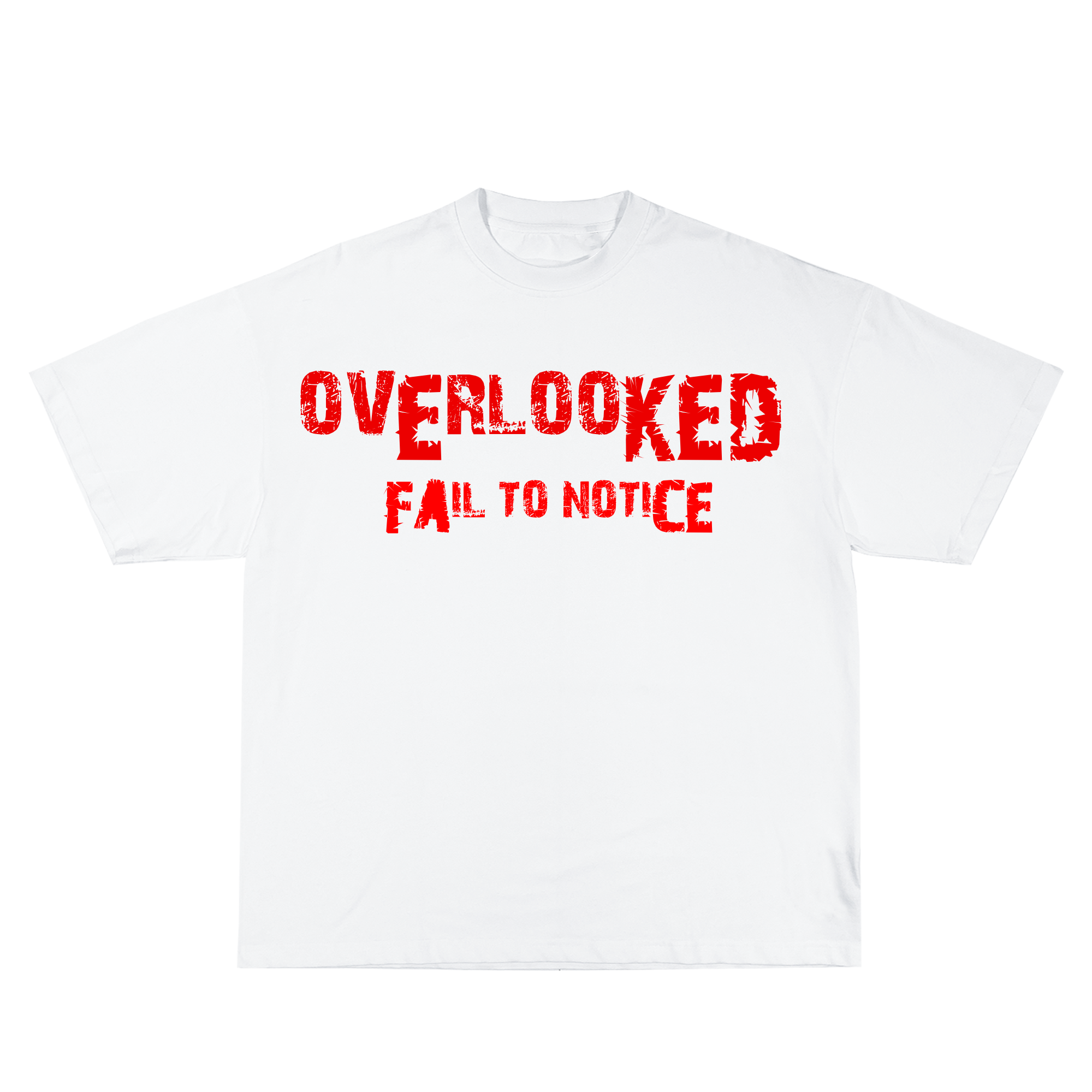 White Overlooked Tee